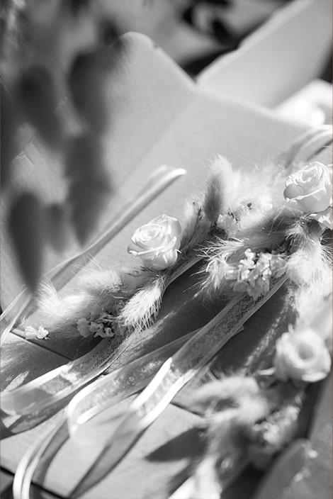 Création florale mariage sur mesure à Melun et Fontainebleau